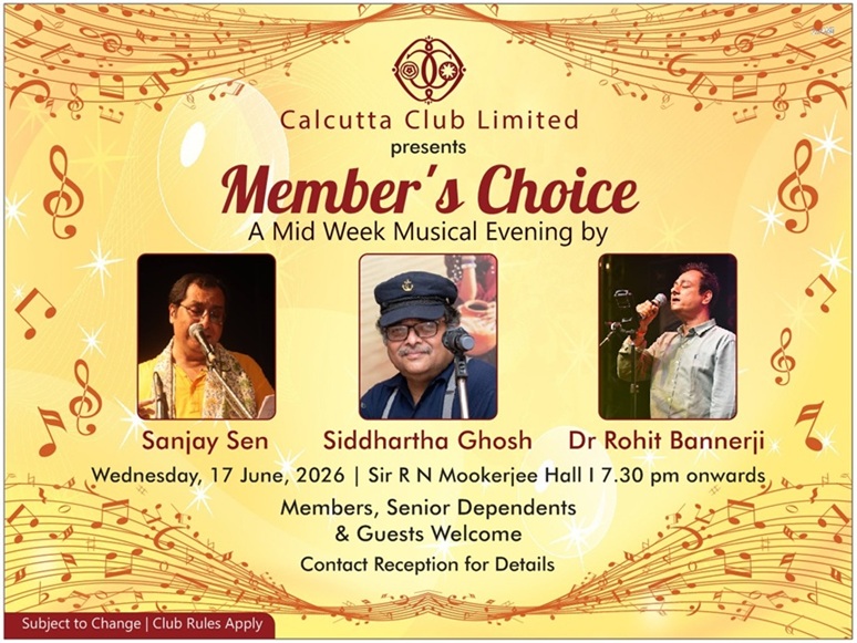 MEMBER\\\'S CHOICE: MIDWEEK MUSICAL EVENING