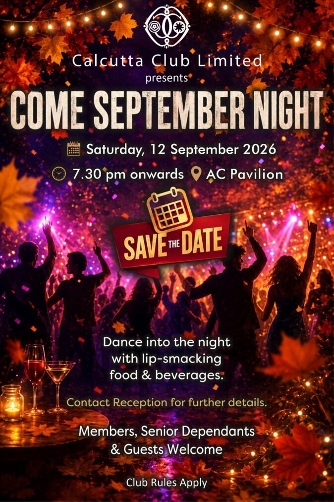 COME SEPTEMBER NIGHT 2026